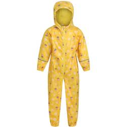 Regatta Childrens/Kids Pobble Peppa Pig Floral Waterproof Puddle Suit Also in: 36M, 4, 5, 12-14, 24M