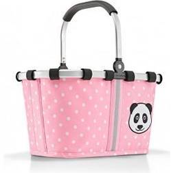 Reisenthel carrybag XS Kids, Unisex Kinder carrybag XS Kids Luggage- Carry-On Luggage, Panda dots Pink
