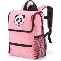 Reisenthel Backpack Kids, Unisex Kinder Backpack Kids Luggage- Carry-On Luggage, dots Pink