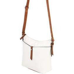 Tom Tailor Acc Novara Women’s Cross-Body Bag, White (Weiß) 28x25x8.5 Centimeters (W x H x L)