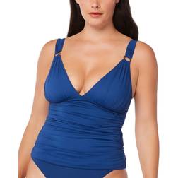 Bleu Rod Beattie Over-The-Shoulder Tankini Top Women's Swimsuit