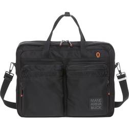 Mandarina Duck Warrior Briefcase 15" - Black