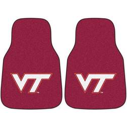 Fanmats Virginia Tech Carpeted Car Mat 2-pack