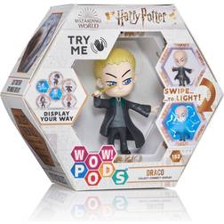 WOW! PODS Harry Potter Wizarding World Light-Up Bobble-Head Figure Series 2 Official Collectable Toy Draco Malfoy with Mystery Light Reveal Collect Connect and Display
