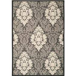 Safavieh Dorchester Damask Beige, Black 63x91"