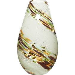 Hübsch Grove Amber/Brown/Green Vase