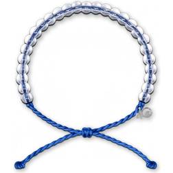 4ocean Beaded Bracelet - Blue/Silver/Transparent