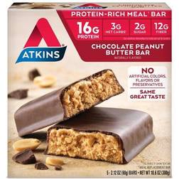 Atkins Meal Bar Chocolate Peanut Butter 60g 5