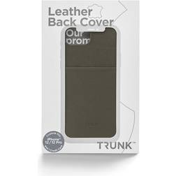Trunk iPhone 12/12 Pro Backcover Leather Green