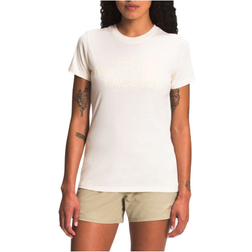 The North Face Women’s Short Sleeve Half Dome Tri-Blend T-shirt - Gardenia White Heather