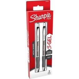 Sharpie Sanford SAN2134918 High Performance Retractable Metal Barrel Gel Pen, Black