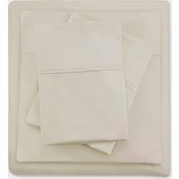 Madison Park 1500 Thread Count Bed Sheet Beige (274.32x)