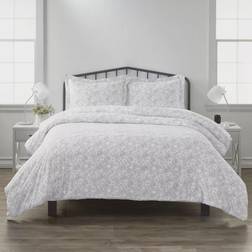 Home Collection Premium Ultra Soft Paisley Duvet Cover Gray (238.76x187.96)