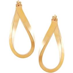 Saks Fifth Avenue Geometric Hoop Earrings - Gold