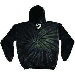 Colortone Unisex Tonal Spider Tie Dye Pullover Hoodie (Spider Royal)