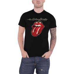 Rolling Stones Plastered Tongue Mens T Shirt: X