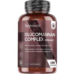 WeightWorld Glucomannan Complex Konjac 180 Stk.