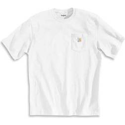 Carhartt Loose Fit Heavyweight Short-Sleeve Pocket T-Shirt - White