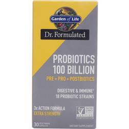 Garden of Life Dr. Formulated Probiotics 100 Billion CFU 30 Vegetarian Capsules