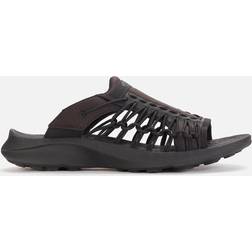 Keen Men's Uneek Sneaker Slide Sandals Black/Black