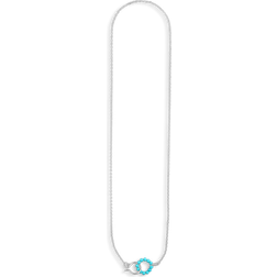 Jane Kønig Bermuda Necklace - Silver/Turquoise