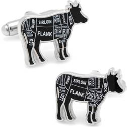 Beef Butcher Cuts Cufflinks