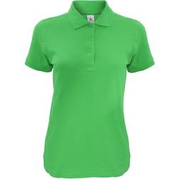 B&C Collection Women's Safran Timeless Short-Sleeved Pique Polo Shirt - Real Green