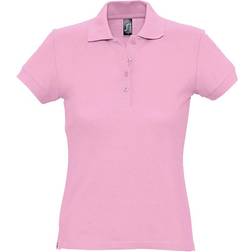 Sol's Women's Passion Pique Polo Shirt - Pink