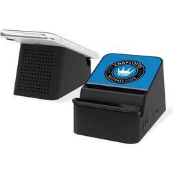 Gameday Outfitters Charlotte FC Wireless Charging Station & Bluetooth Speaker