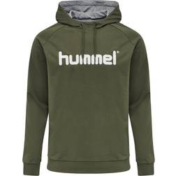 Hummel Go Cotton Logo Hoodie - Grape Leaf