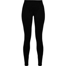 Build Your Brand Womens/Ladies Jersey Stretch Leggings (Black)