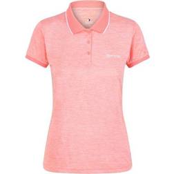 Regatta Womens Remex II Active Polo T-shirt - Fusion Coral