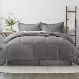 Home Collection Performance Bed Linen Gray (274.3x243.8)