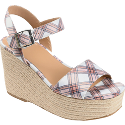 Journee Collection Womens Pearrl Wedge Sandals