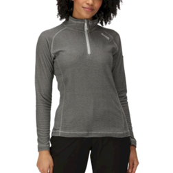 Regatta Women's Montes Lightweight Half Zip Fleece Top - Dark Light Steel