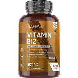 WeightWorld Vitamin B12 Methylcobalamin 400 Stk.