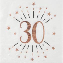 Paper Napkins 30 Years 10-pack