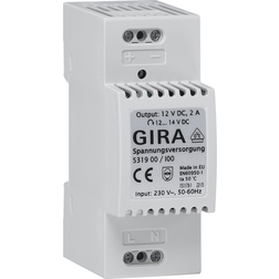 Gira 531900 strømforsyning 12 V, DC 2 A elektronik