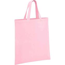 Brand Lab Organic Cotton Short Handle Shopper Bag (One Size) (Light Pink)