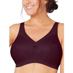 Glamorise MagicLift Active Support Wire-Free Bra Wine