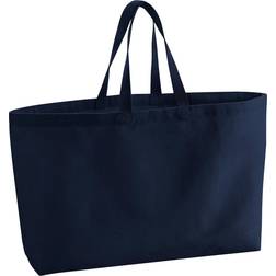 Westford Mill Canvas Oversized Tote Bag (One Size) (French Navy)