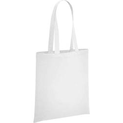 Brand Lab Organic Cotton Long Handle Shopper Bag (One Size) (White)