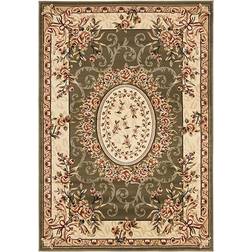 Safavieh Lyndhurst Collection Green, Beige 27x168"