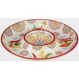 Certified International Sweet & Spicy Serving Dish 13.5"