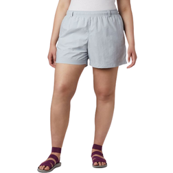 Columbia Women's PFG Backcast Water Shorts Plus Size - Cirrus Grey