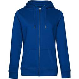 B&C Collection Queen Zipped Hoodie - Royal Blue