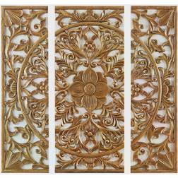 Madison Park Medallion Gold Finish Wall Decor 3