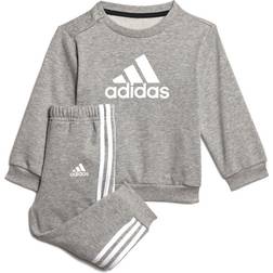 Adidas Badge of Sport French Terry Jogger - Light Grey (HM6613)