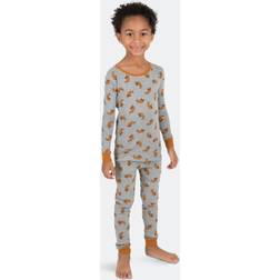 Leveret Kids Wolf 2pc. Pajama Set