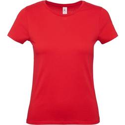 B&C Collection Women's E150 Short-Sleeved T-shirt - Red